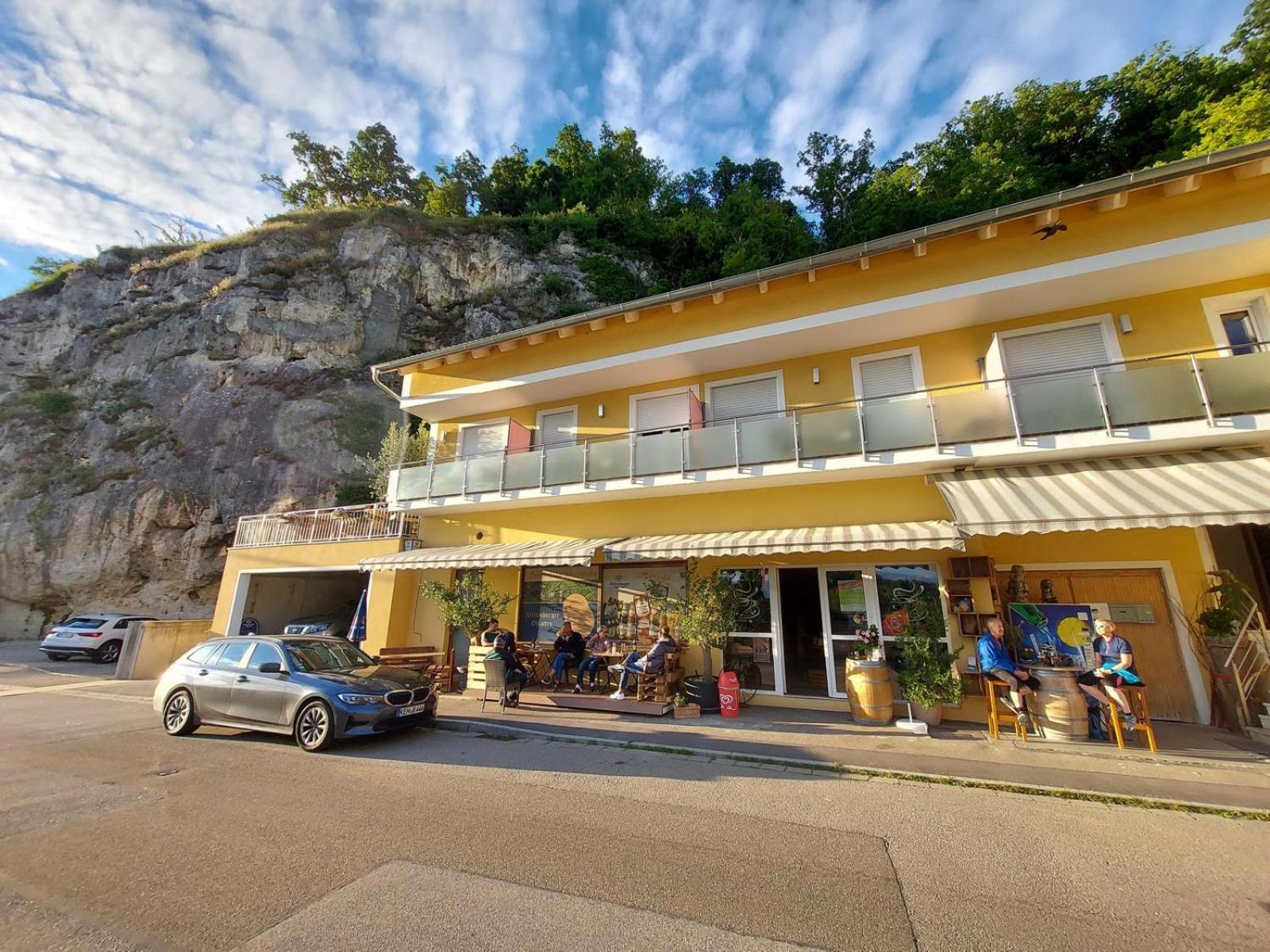 Ferienwohnung und Zimmer zum Donaublick Kelheim Exterior foto