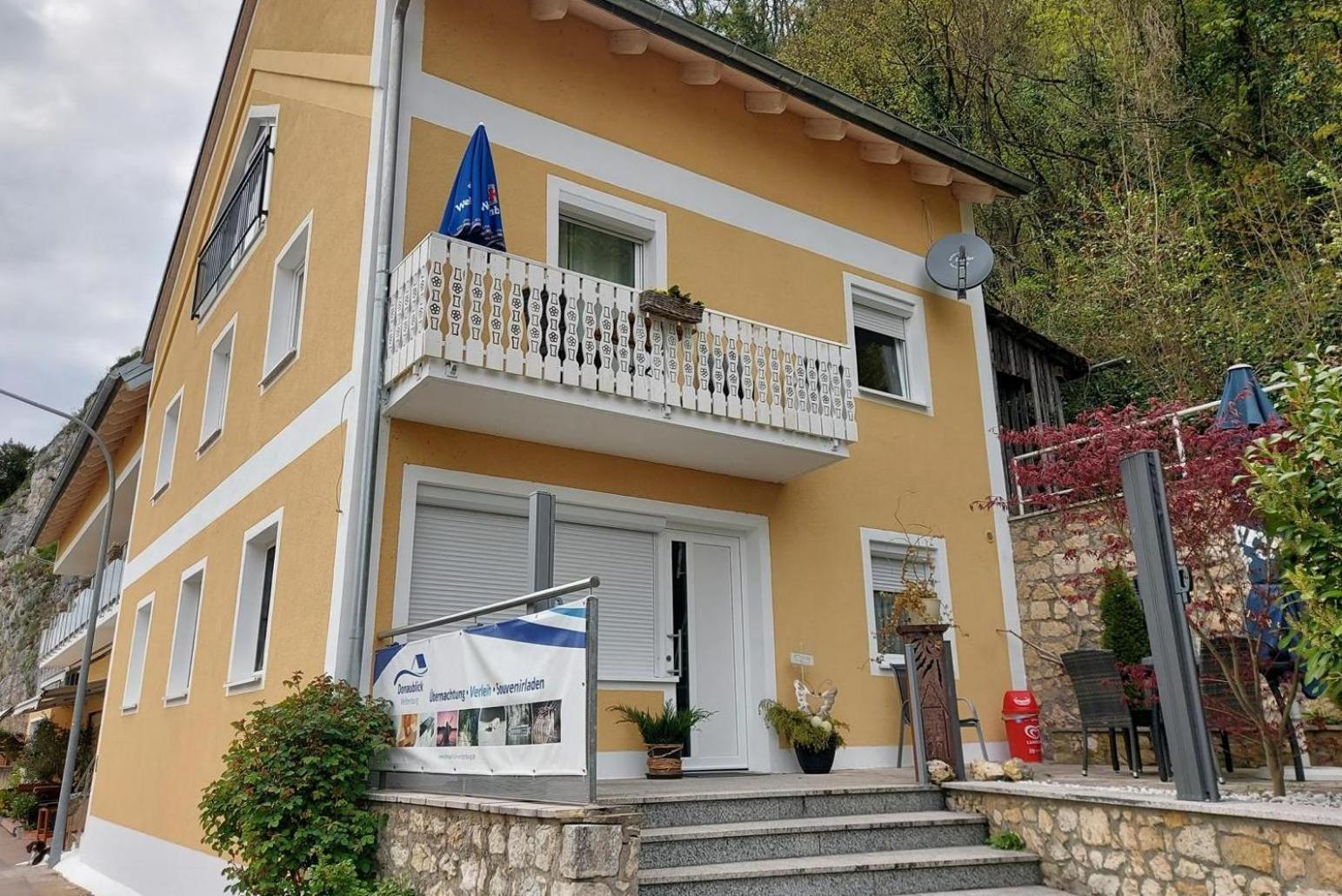 Ferienwohnung und Zimmer zum Donaublick Kelheim Exterior foto
