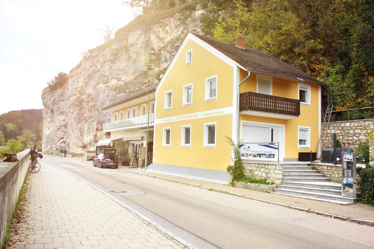 Ferienwohnung und Zimmer zum Donaublick Kelheim Exterior foto